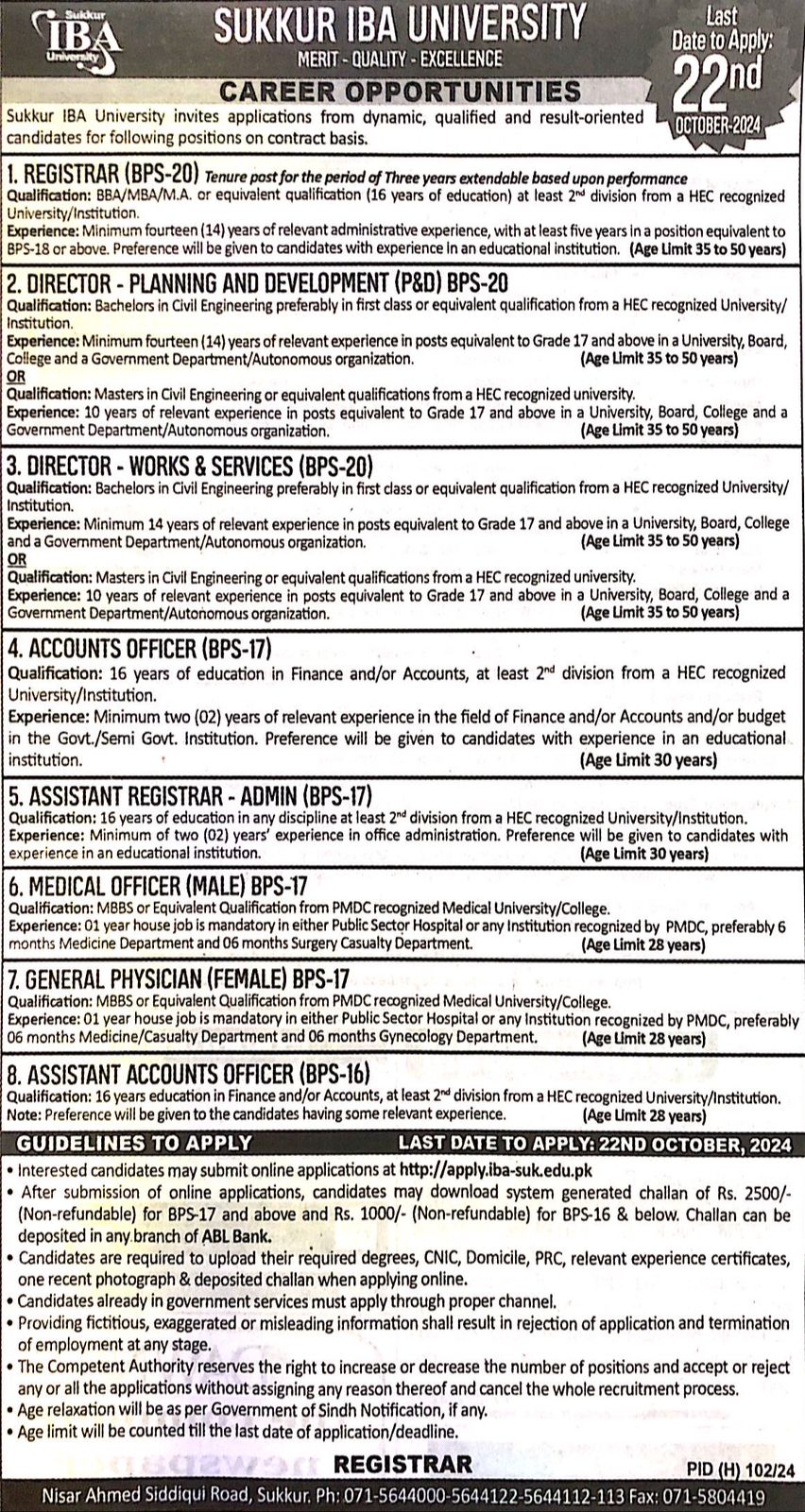 Registrar